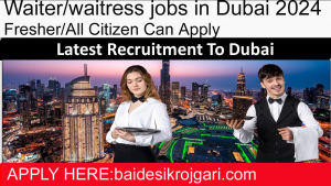 Waiter Jobs in Dubai with Sound Salary for 2023 and 2024