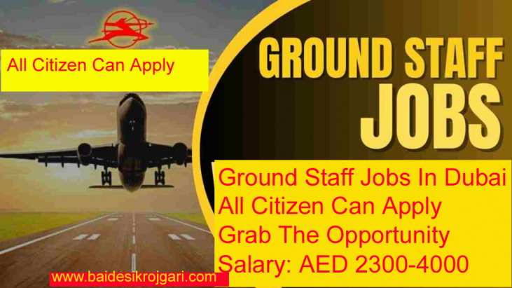 Latest Ground Staff Jobs in Dubai for 2024