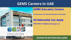 GEMS Education vacancy in UAE | latest career for 2023